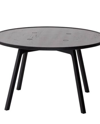 Andersen Furniture C2 Sofabord Massiv Sort Eg ø80 Cm   : Erling Christensen Møbler