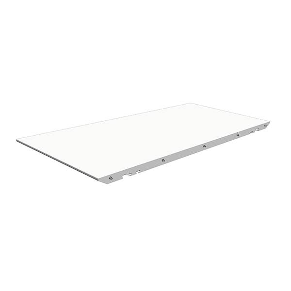 Andersen Furniture Space Udtræksbord Tillægsplader Hvid Laminat Alpino  : Erling Christensen Møbler