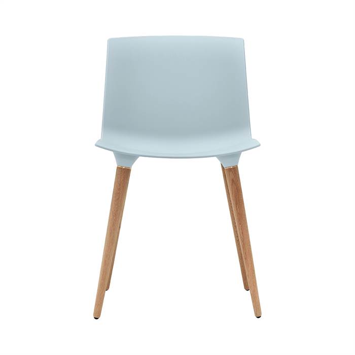 Andersen Furniture Tac Spisebordsstol Plast Isblå Mat Lak Stel Eg Mat Lak : Erling Christensen Møbler