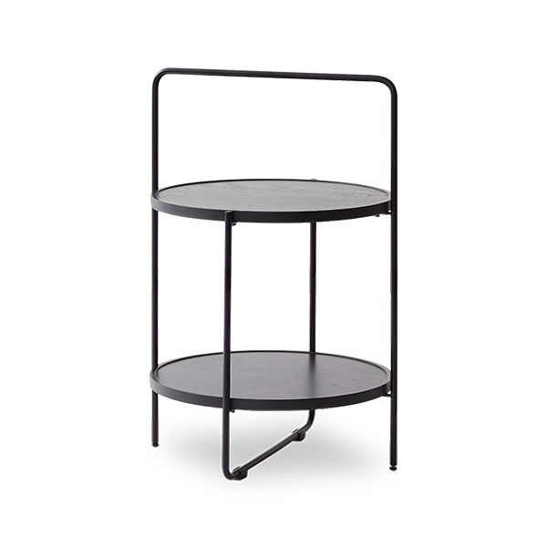 Andersen Furniture Tray Table Bakkebord ø46 Sort : Erling Christensen Møbler