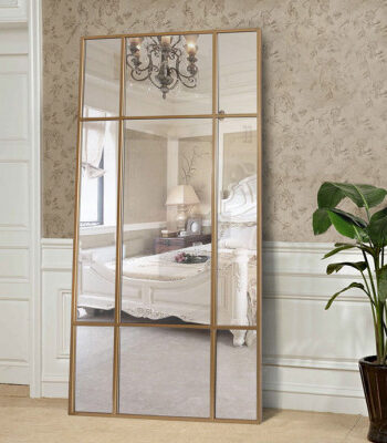 Andromeda Spejl 90x180 Cm Guld