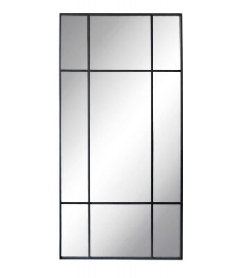 Andromeda Spejl 90x180 Cm Sort