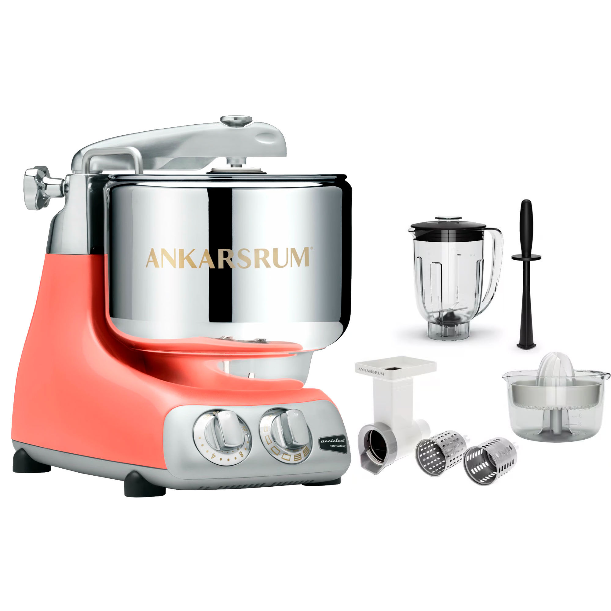 Ankarsrum Assistent Original Akm6230 Coral Crush Go Green-tilbehørspakke
