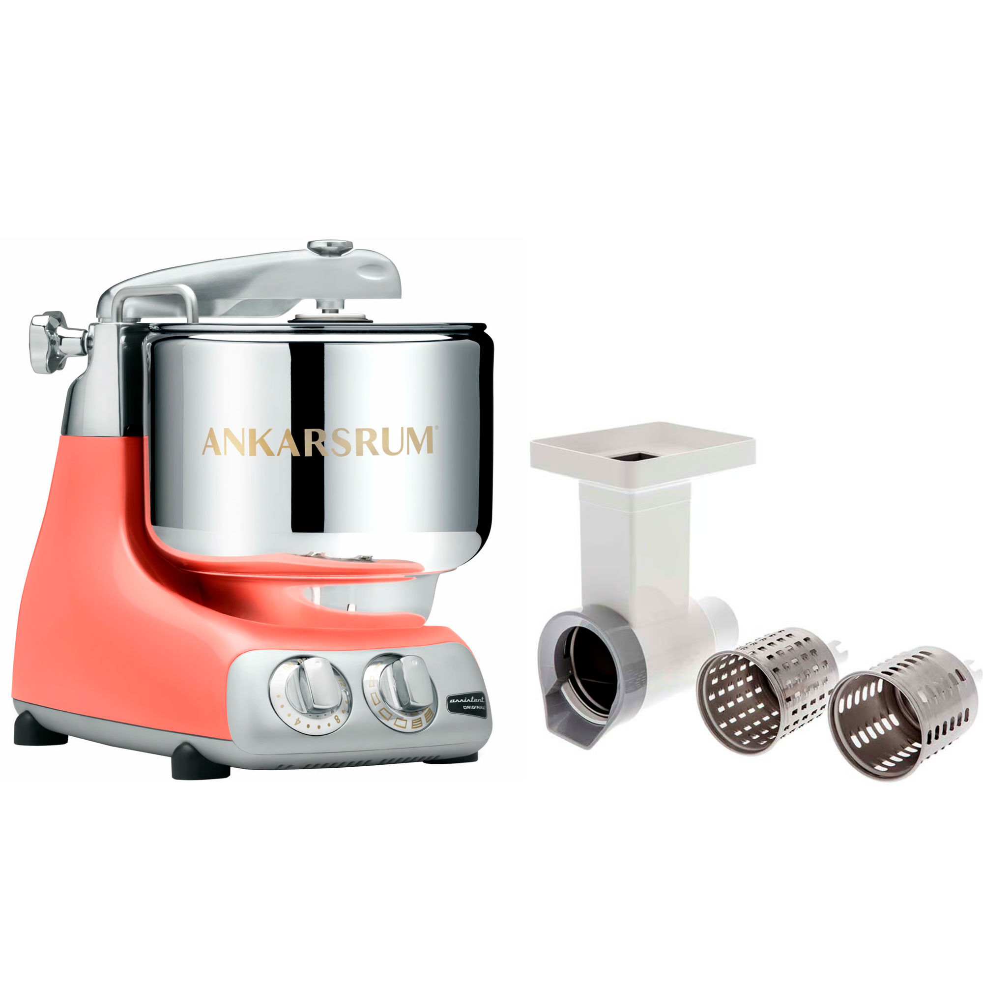 Ankarsrum Assistent Original Akm6230 Coral Crush Grøntsagssnitter