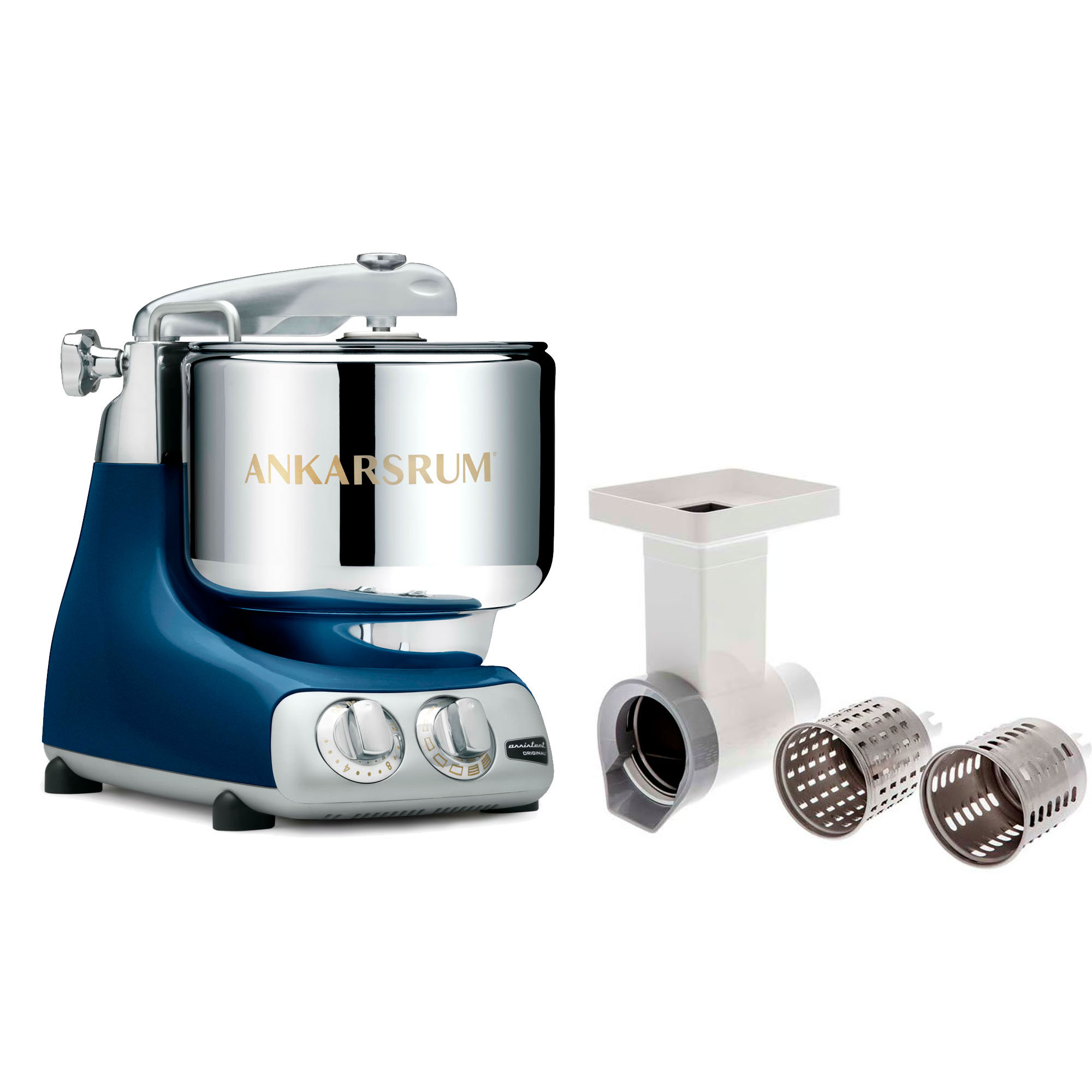 Ankarsrum Assistent Original Akm6230 Ocean Blue Grøntsagssnitter