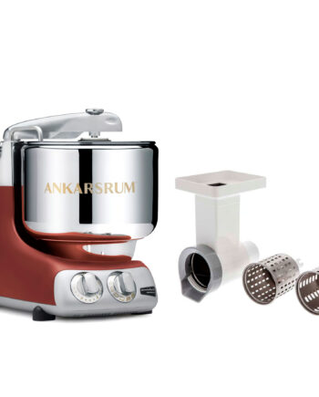 Ankarsrum Assistent Original Akm6230 Rustic Maroon   Grøntsatssnitter