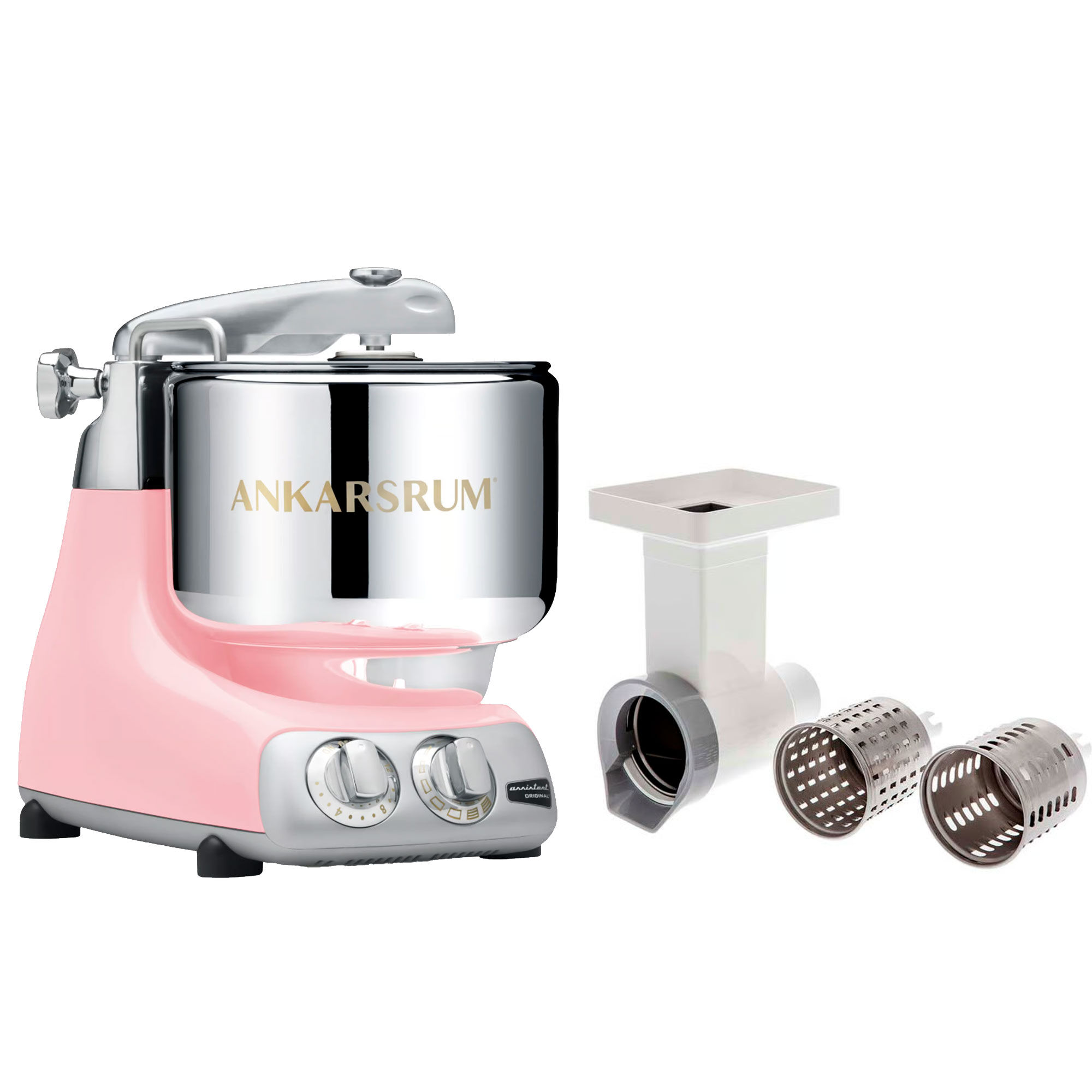 Ankarsrum Assistent Original Akm6230 Sky Pink Grøntsagsslicer