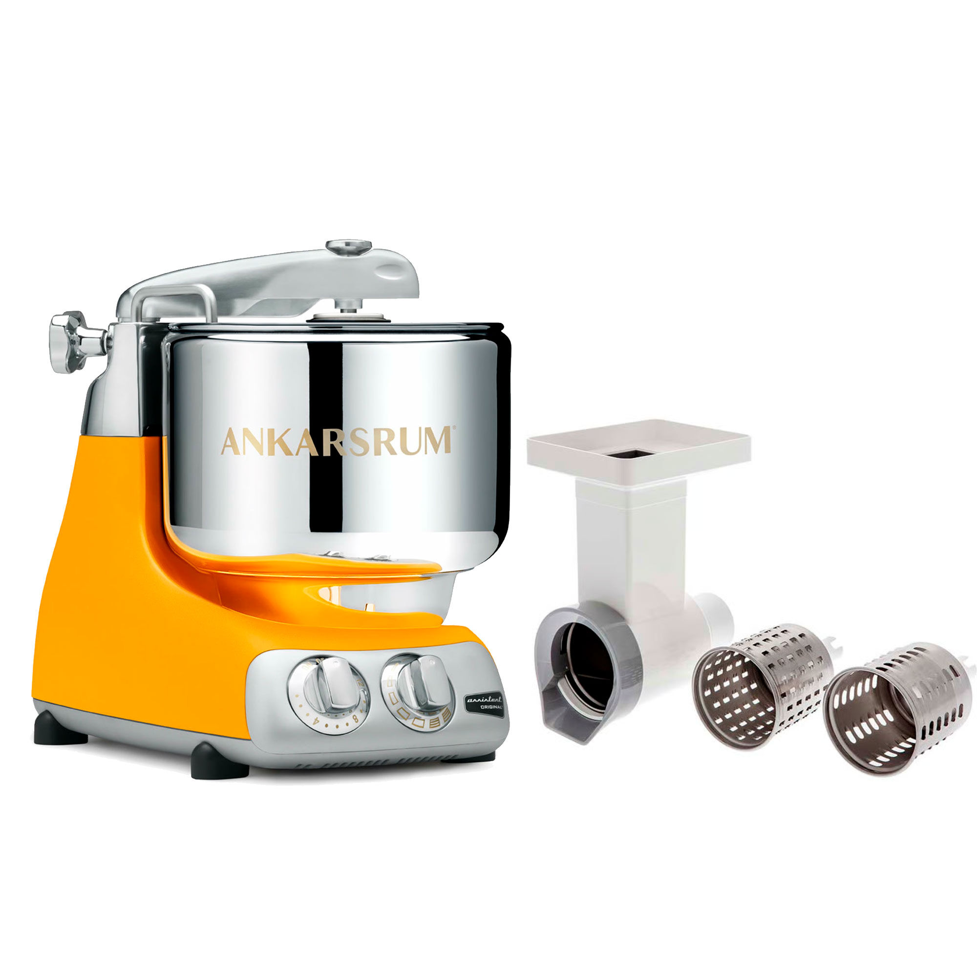 Ankarsrum Assistent Original Akm6230 Sunbeam Yellow Grøntsagssnitter