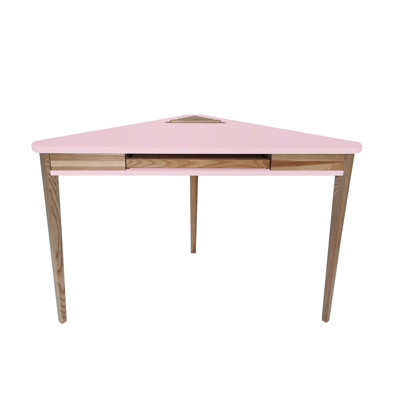 Ashme Hjørneskrivebord 114x85x85cm Pink