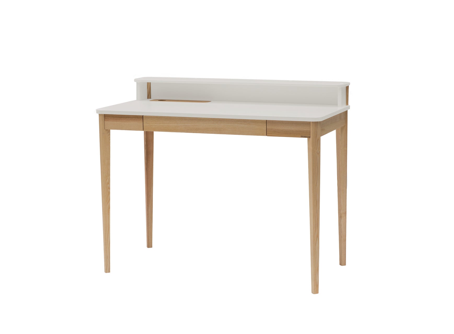 Ashme Skrivebord   110     56     75cm Asketræ Lysegrå