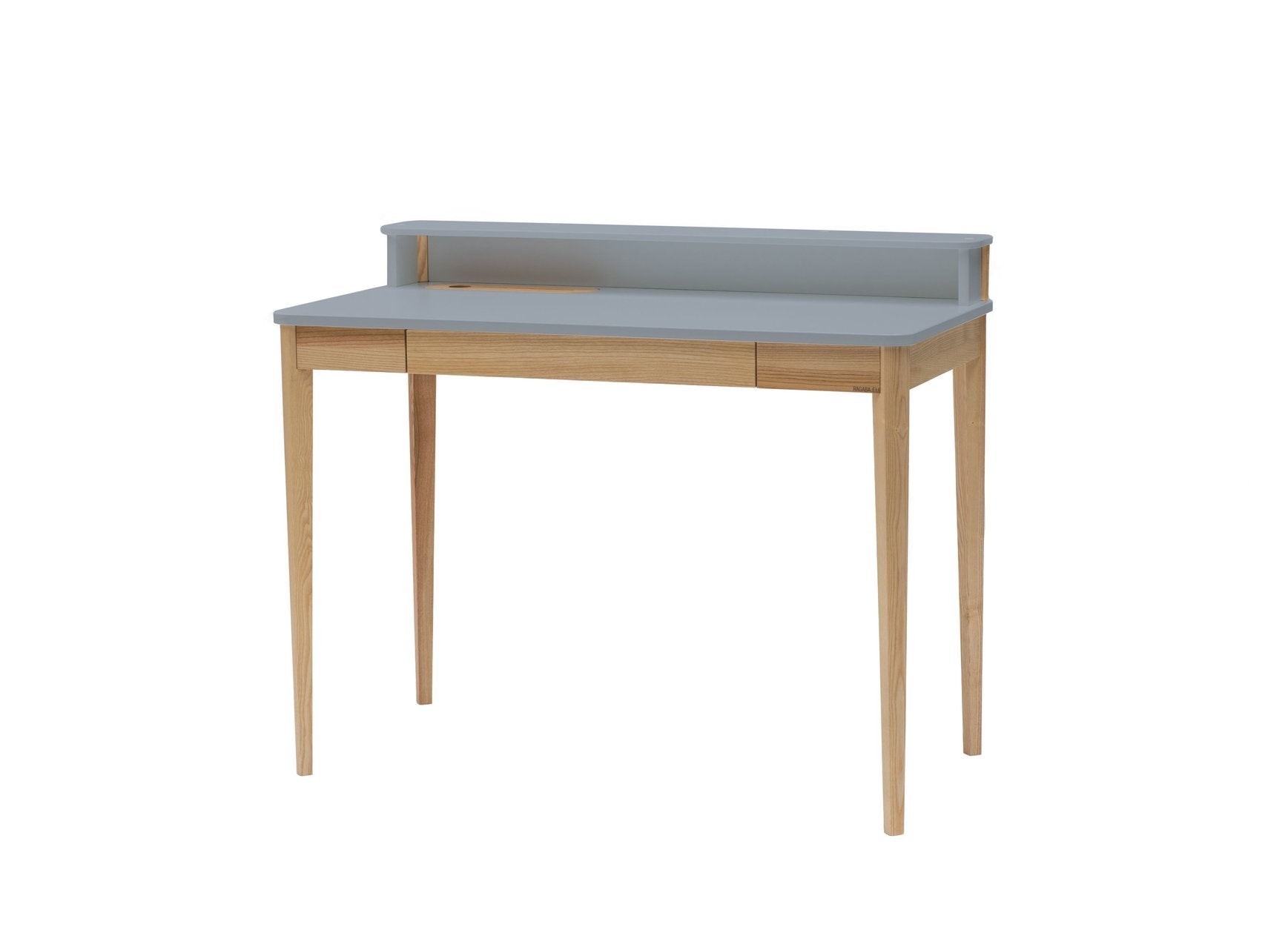 Ashme Skrivebord   110     56     75 Cm Asketræ Mørkegrå