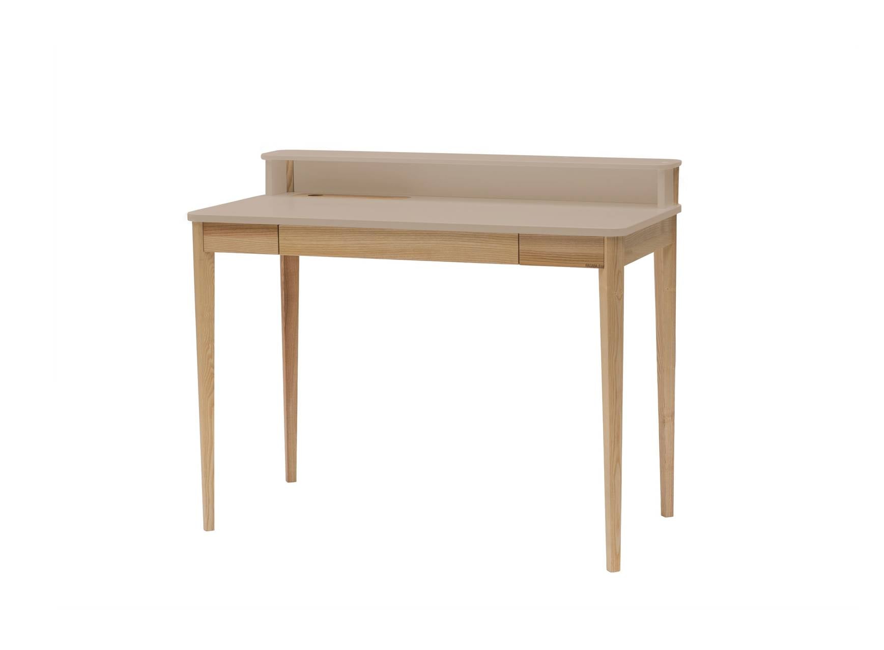 Ashme Skrivebord   110     56     75 Cm Brun Beige