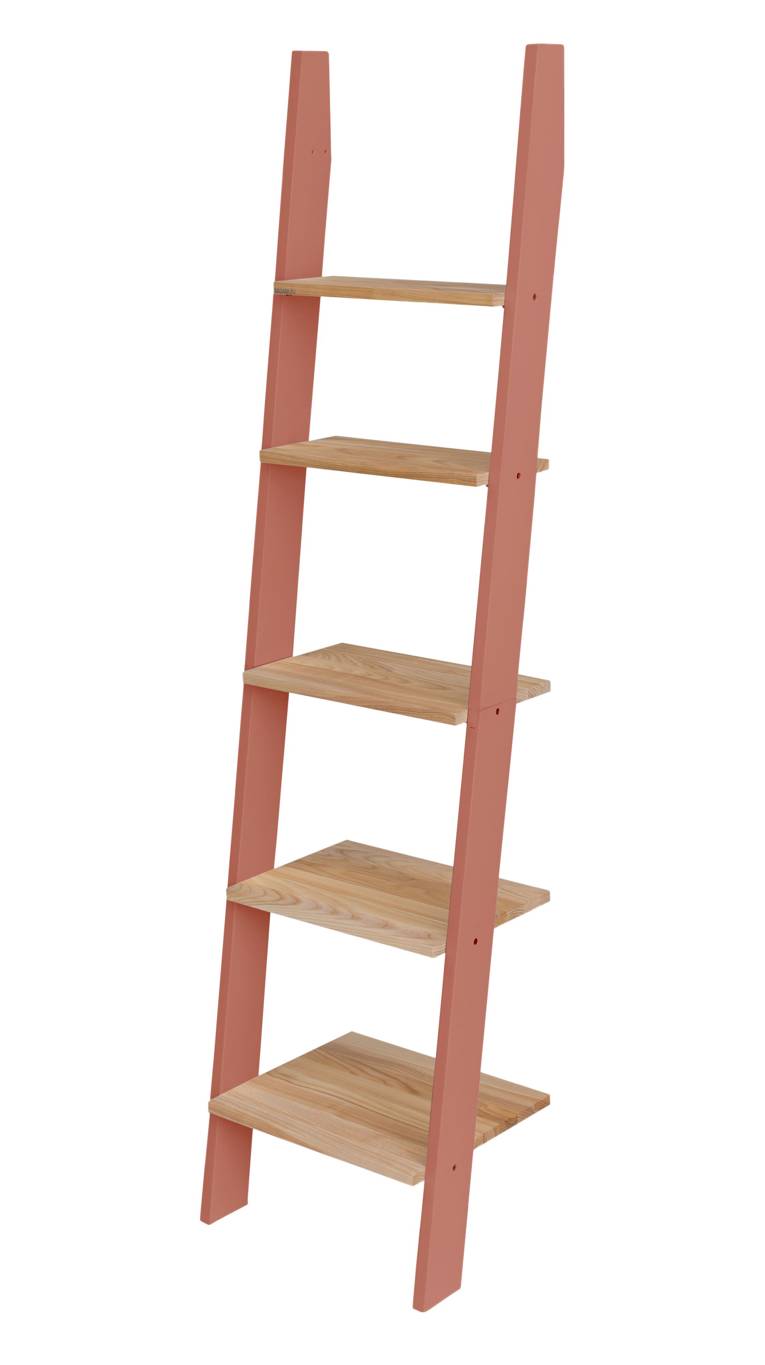 Ashme Stigehylde 45x35x180cm Asketræ Hylder   Antik Pink