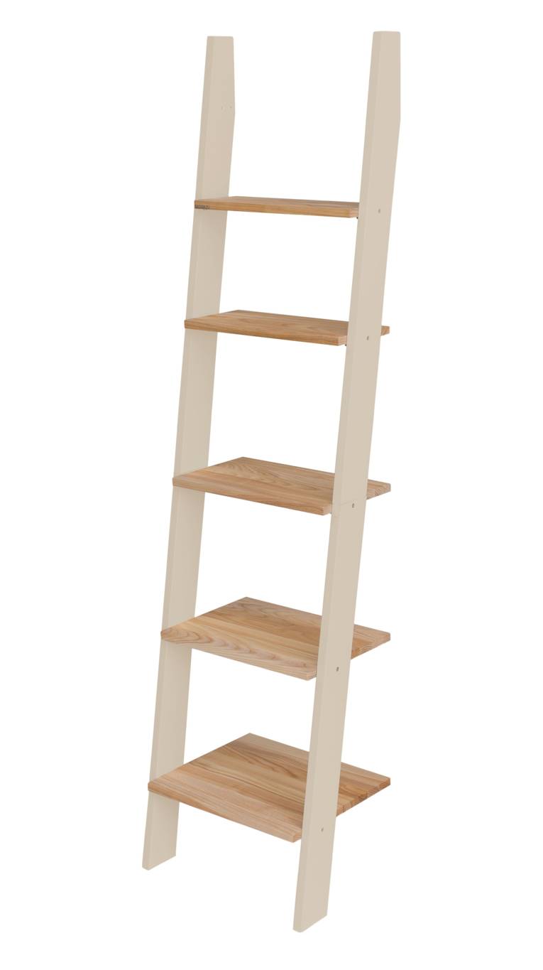 Ashme Stigehylde 45x35x180cm Asketræ Hylder   Brun Beige