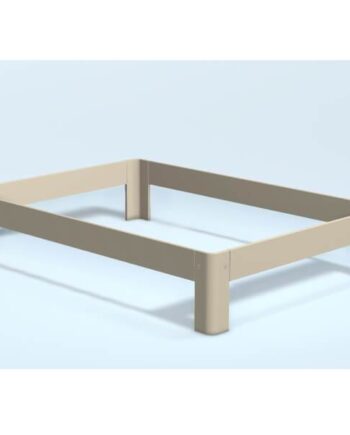 Auping Auronde Beige 120x200cm  Høj Model  : Erling Christensen Møbler