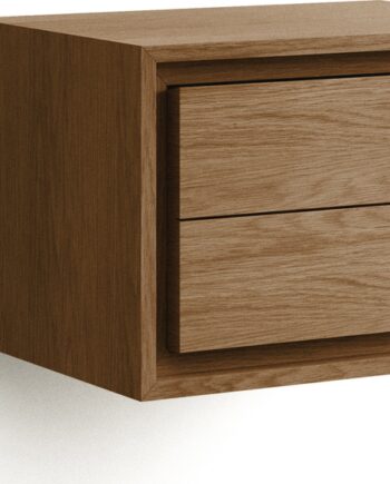 Badeværelsesskab Kave Home Kenta   Teak Med Soft-close B60   D45   H40 Cm Rustik Kolonial