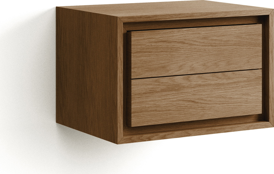 Badeværelsesskab Kave Home Kenta   Teak Med Soft-close B60   D45   H40 Cm Rustik Kolonial