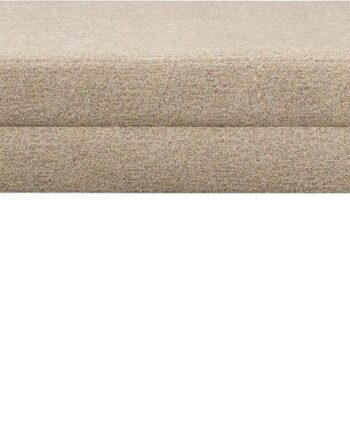 Bænk Dutchbone Fern Mørk Sand Polstret Polyester H42ã B110ã D40 Cm