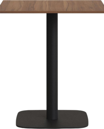 Barbord Kave Home Tiaret Højbord Mørk Natur H98x60x60 Cm Moderne Nordisk