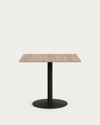 Barbord Kave Home Tiaret Ståbord ø90   H74 Cm Lys Natur Moderne Nordisk Design