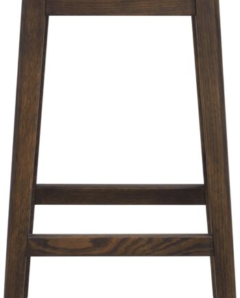 Barstol Barkrakkestol Rowico Livermore   Fsc-certificeret Eg   Brun Textaafoam-læder H68ã B40ã D40 Cm Sæt