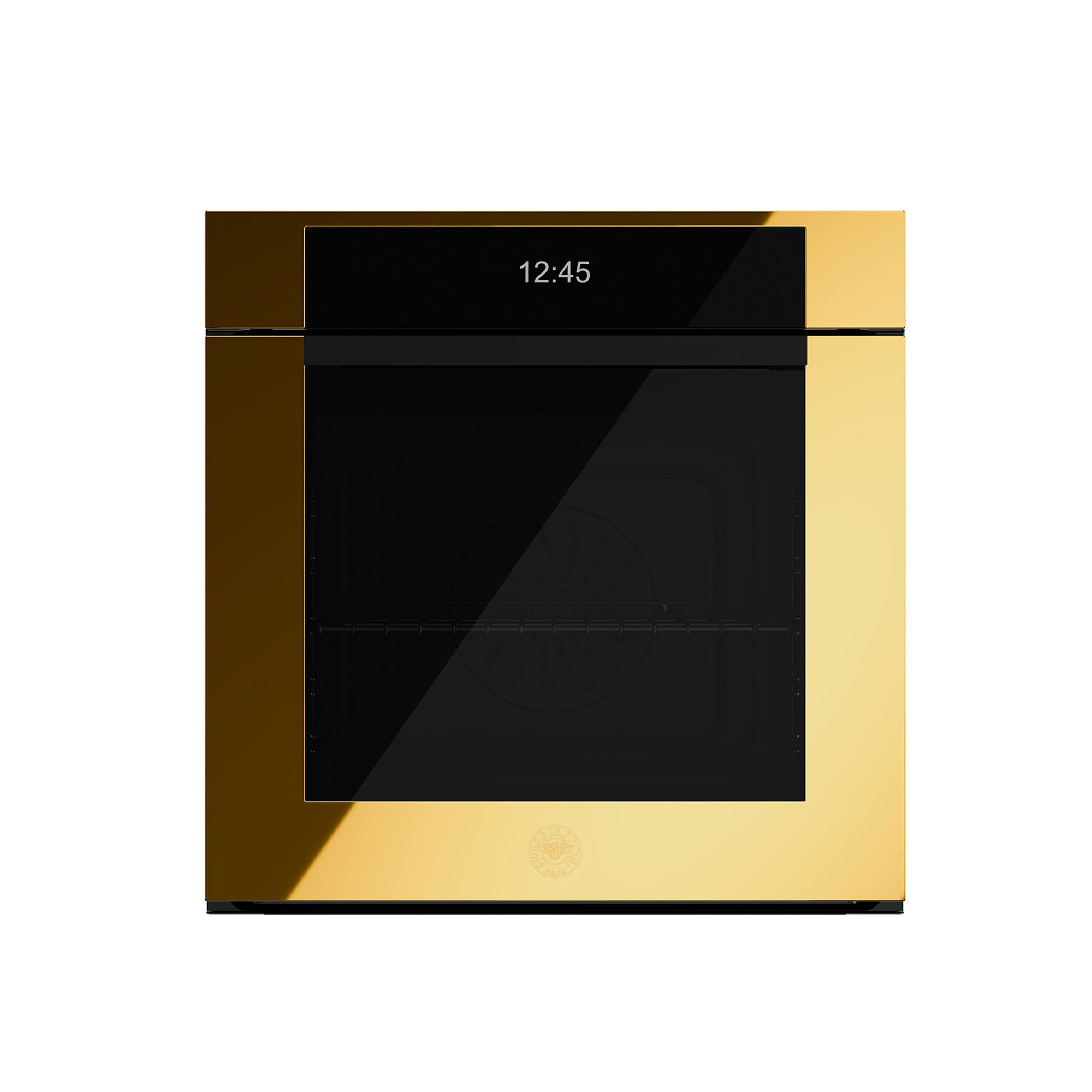Bertazzoni Fmod6117ptg3 Modern Indbygningsovn Med Pyrolyse 80 Liter Guld