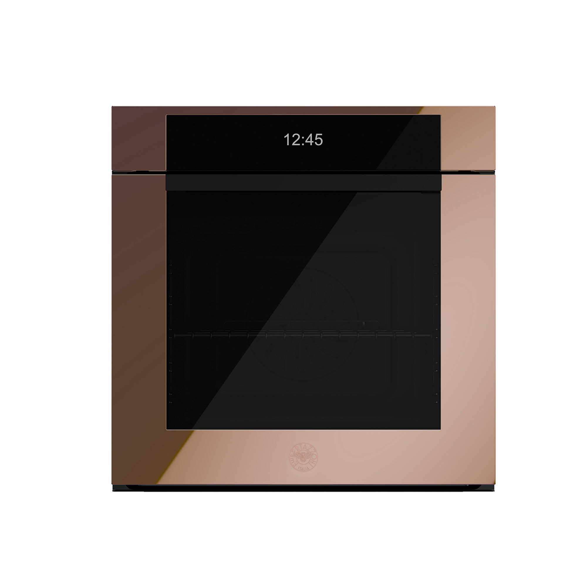 Bertazzoni Fmod6117ptm3 Modern Varmluftsovn Med Pyrolyse 80 Liter Bronze