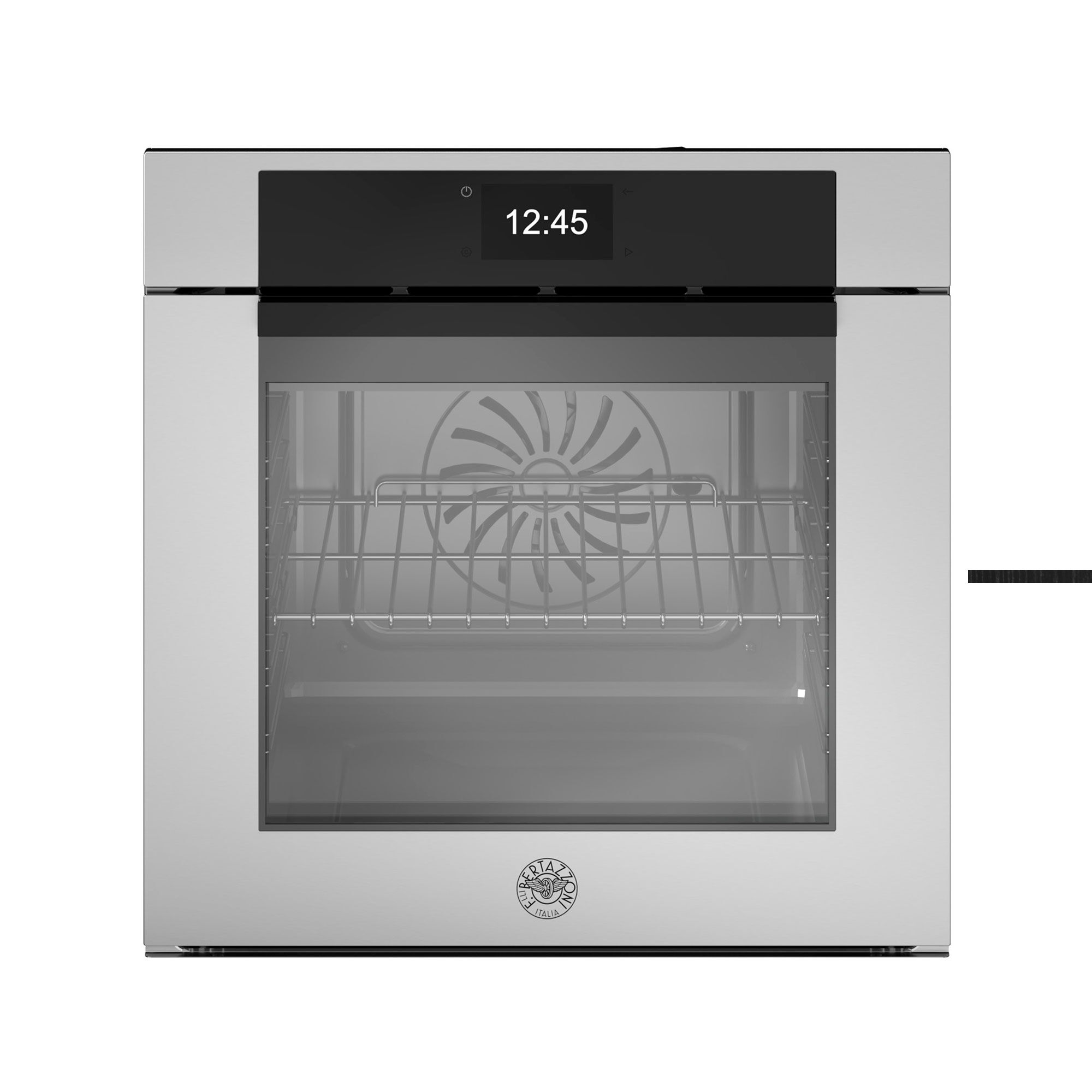Bertazzoni Fmod6117ptx3 Modern Indbygningsovn Med Pyrolyse 80 Liter Rustfrit Stål