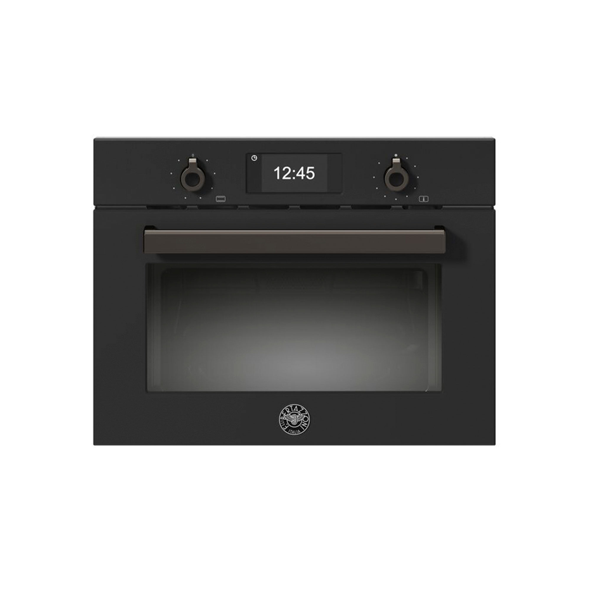 Bertazzoni Fpro4077mtn3 Professional Kombiovn Med Mikrobølgefunktion Carbonio