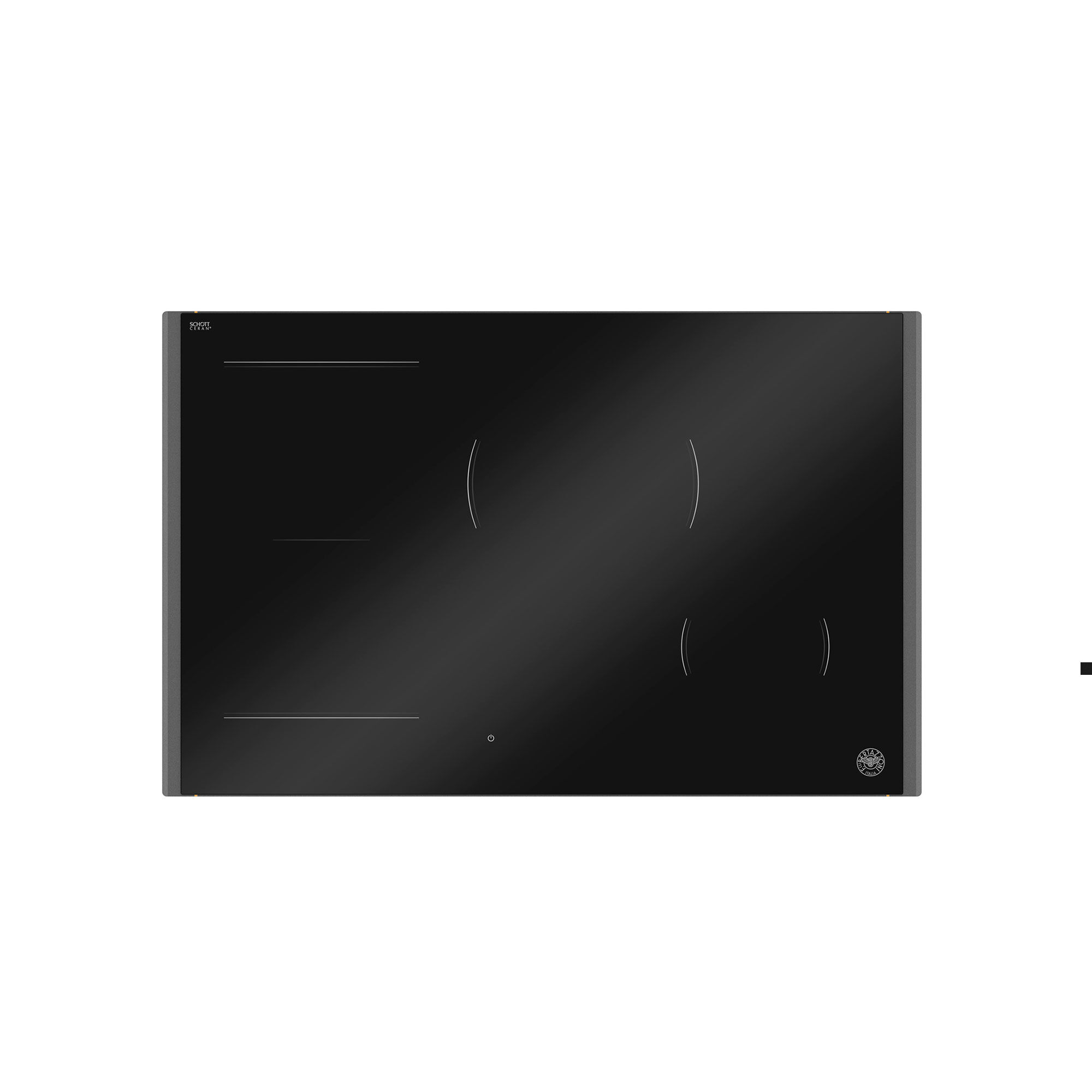 Bertazzoni P784i1m30cp Premium Induktionskogeplade 78 Cm Med Carbonio-ram Zoner