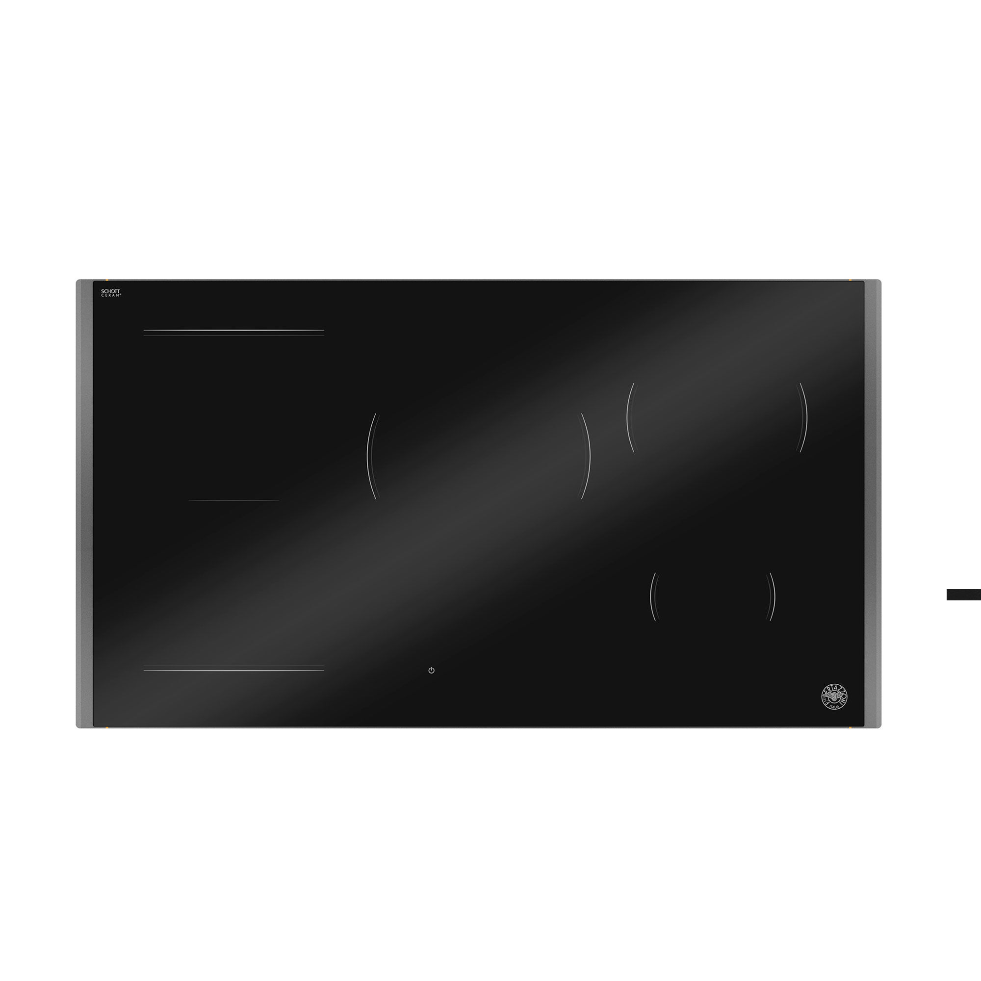 Bertazzoni P905i1m30cp Premium Induktionskogeplade 90 Cm Med Carbonio-ram Zoner