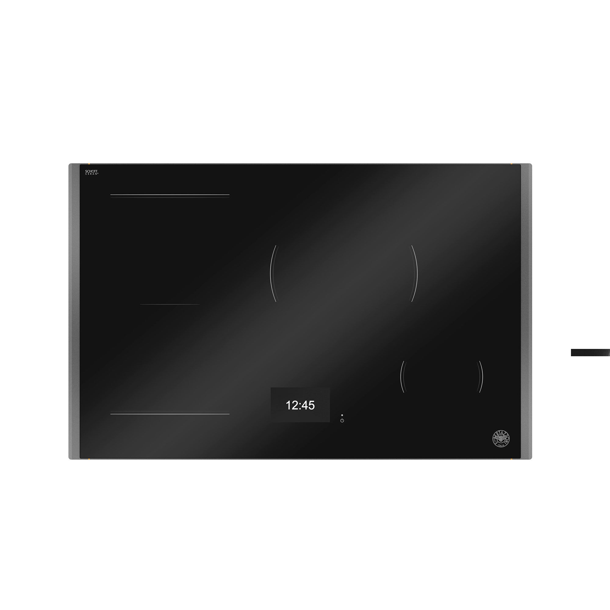 Bertazzoni P784i1m37ct Super-premium Induktionskogeplade 78 Cm Med Carbonio-ram Zoner