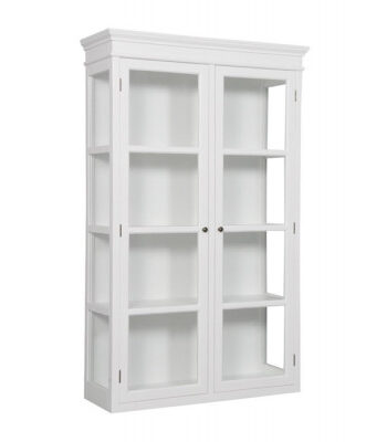 Birkholm Væghængt Vitrineskab 170x100x38 Cm Hvid
