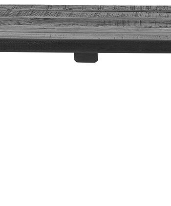 Bloomingville Riber Sofabord   Sort Genbrugstræ  Nordisk Rustik Design  H36ã B150ã L60 Cm