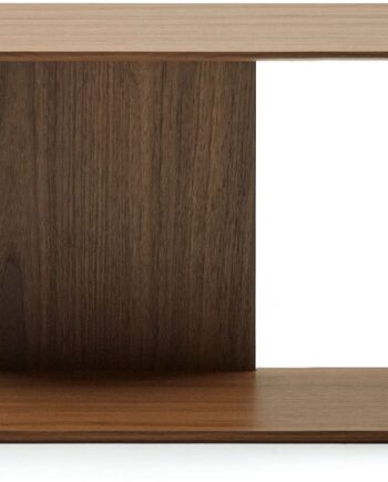 Bogreol Kave Home Litto Modul 38x67x30 Cm Mørk Natur Mdf Valnøddefinér