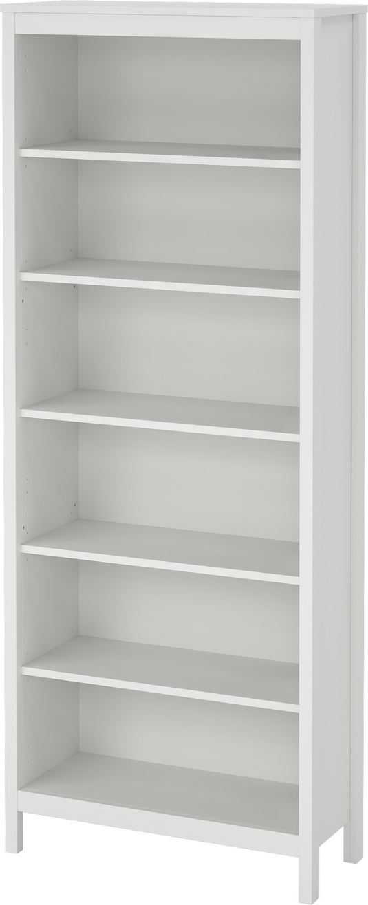 Bogreol Vesterholm Lunor Hvid H199ã B78ã D32 Cm Dansk Fsc-spånplade Justerbare Hylder