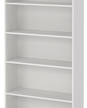 Bogreol Vesterholm Nora H200   B96   D37 Cm  Hvid     Hylder   Justerbare  Fsc-certificeret  Danskproduceret  Vægmonterbar