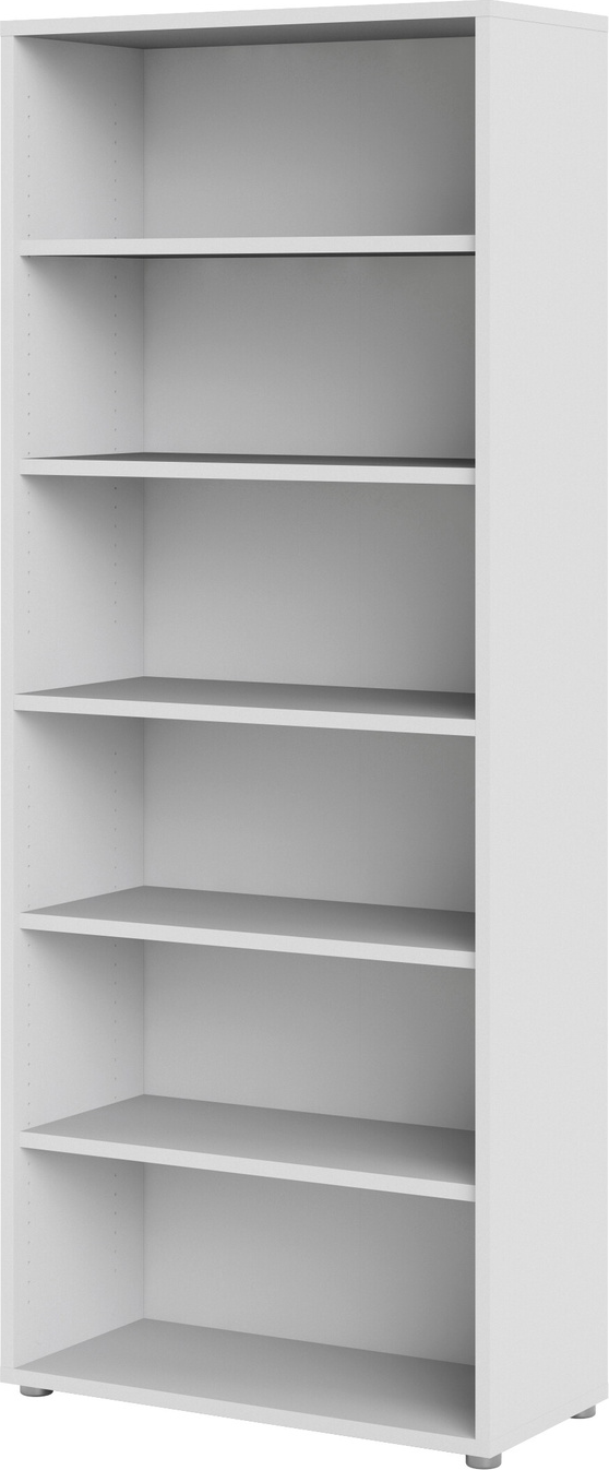 Bogreol Vesterholm Prima Hvid Opbevaringsreol H221 B89 D40 Cm Melamin