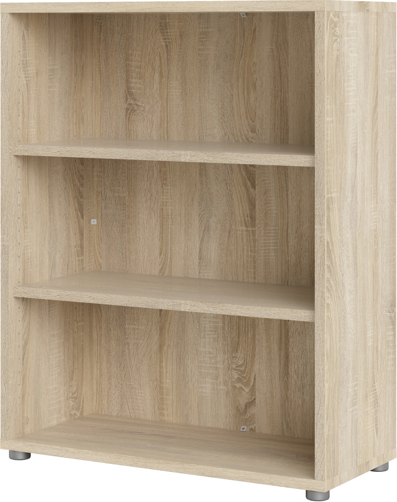 Bogreol Vesterholm Prima Natur Egestruktur Justerbare Hylder Vippesikring H113xb89xd40