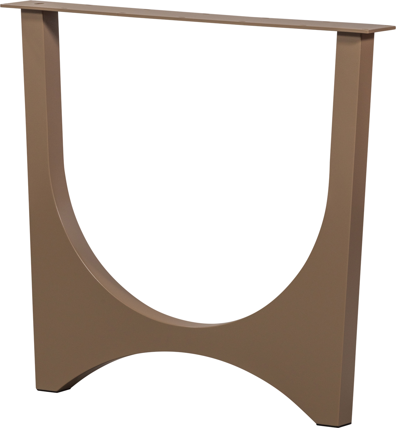 Bordben Bordstel Til Spisebord Woood Tablo Zaandam Metal Sandfarvet H72 Til Bordplader 160-240 90-100 Cm
