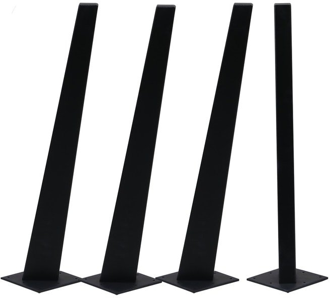 Bordben House Of Sander Frigg Stk Sort Bøgetræ H70 Cm Til Spise- Og Skriveborde