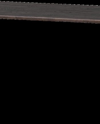 Bordben Til Spisebord Woood Tablo   Massiv Eg H73 Cm  Mørk Mystique Brown Bejdse  Let Børstet  Sæt Til Plankeborde 120-240   100 Cm  Fsc