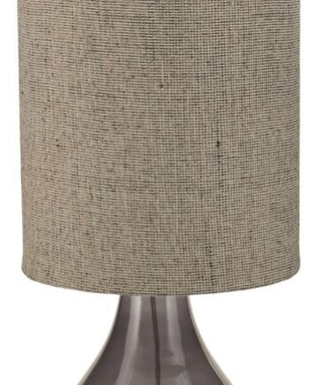 Bordlampe House Doctor Big Mørkegrå Glas Metal ø34   H64 Cm Uden Lampeskærm