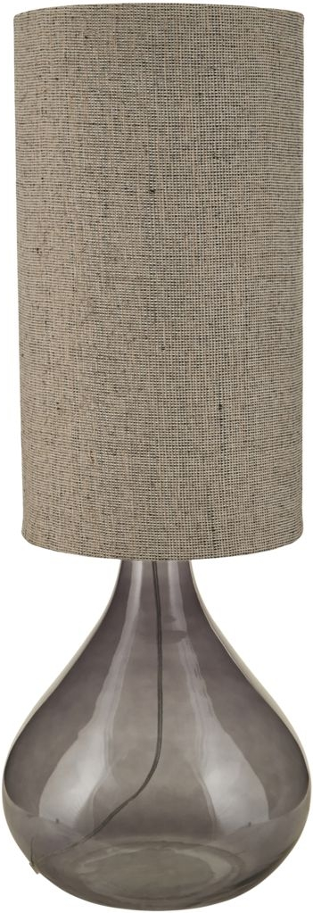 Bordlampe House Doctor Big Mørkegrå Glas Metal ø34 H64 Cm Uden Lampeskærm