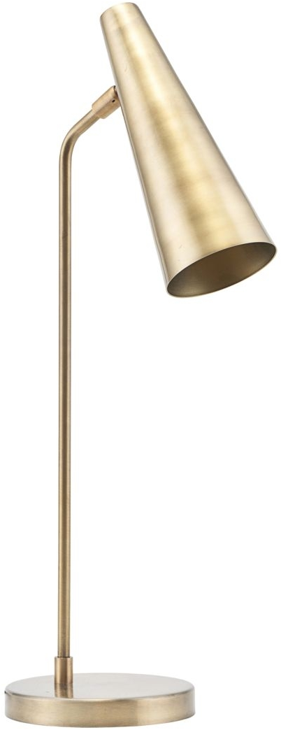 Bordlampe House Doctor Precise Jern Messing Med Justerbar Vinkel ø14x52cm