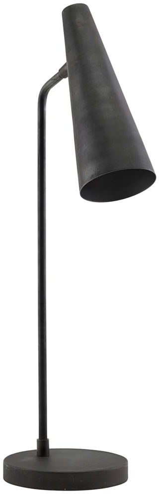 Bordlampe House Doctor Precise Mat Sort ø14 H52 Cm Jern Og Messing