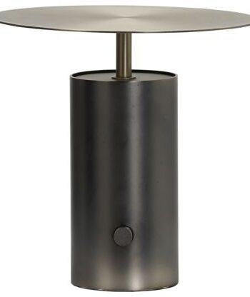 Bordlampe House Doctor Tacker Design Gunmetal ø22 Cm   Jern  Akryl   Keramik