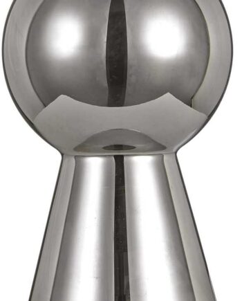 Bordlampe Ideal Lux Birillo Røgfarvet Glas ø22   H39 Cm E27 Fatning 60w Indendørs