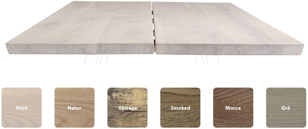 Bordplade House Of Sander Asta   Fsc-egetræ Smoked     80   120 Cm Til Café- Og Sofabord