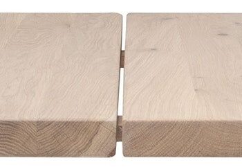 Bordplade House Of Sander Hugin Egetræ Hvid 120x80x4 Cm Til Sofa- Og Cafébord
